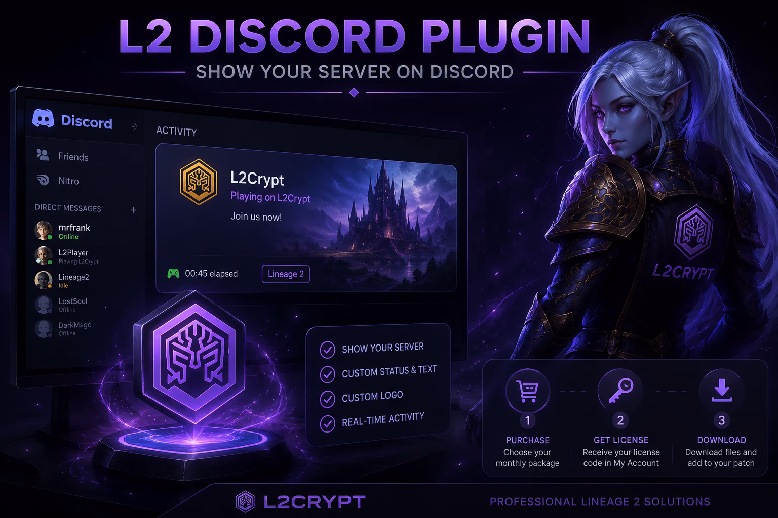 L2 Discord Plugin - Show Your Lineage 2 Server on Discord